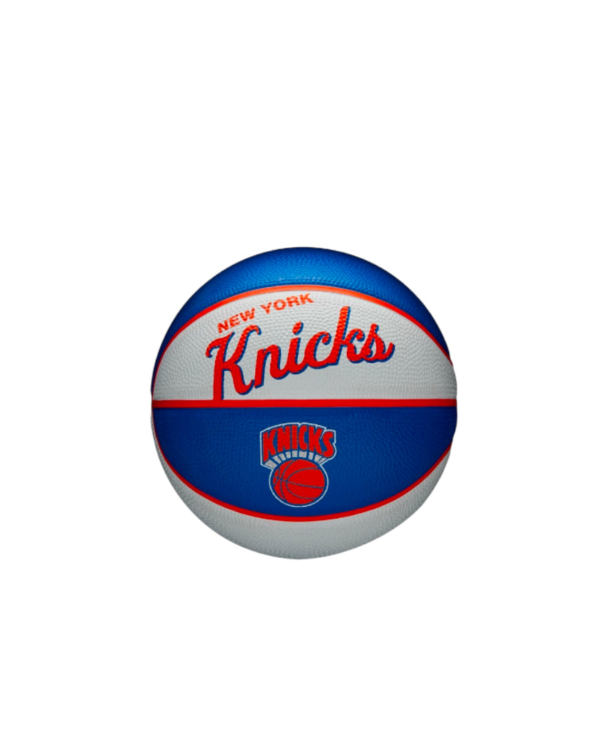 NY Knicks Wilson Size 3 Retro NBA Mini Basketball