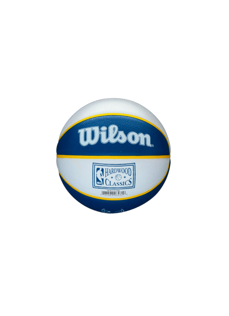 Golden State Warriors Wilson Size 3 Retro NBA Mini Basketball