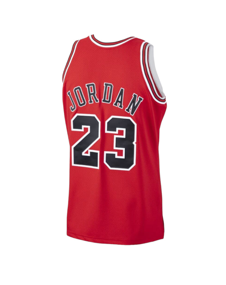 Michael Jordan Chicago Bulls Mitchell & Ness 97-98 Authentic Hardwood Classic NBA Jersey-Adult
