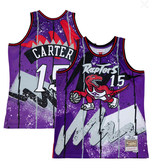 Vince Carter Toronto Raptors Mitchell & Ness Authentic NBA Jersey-Adult