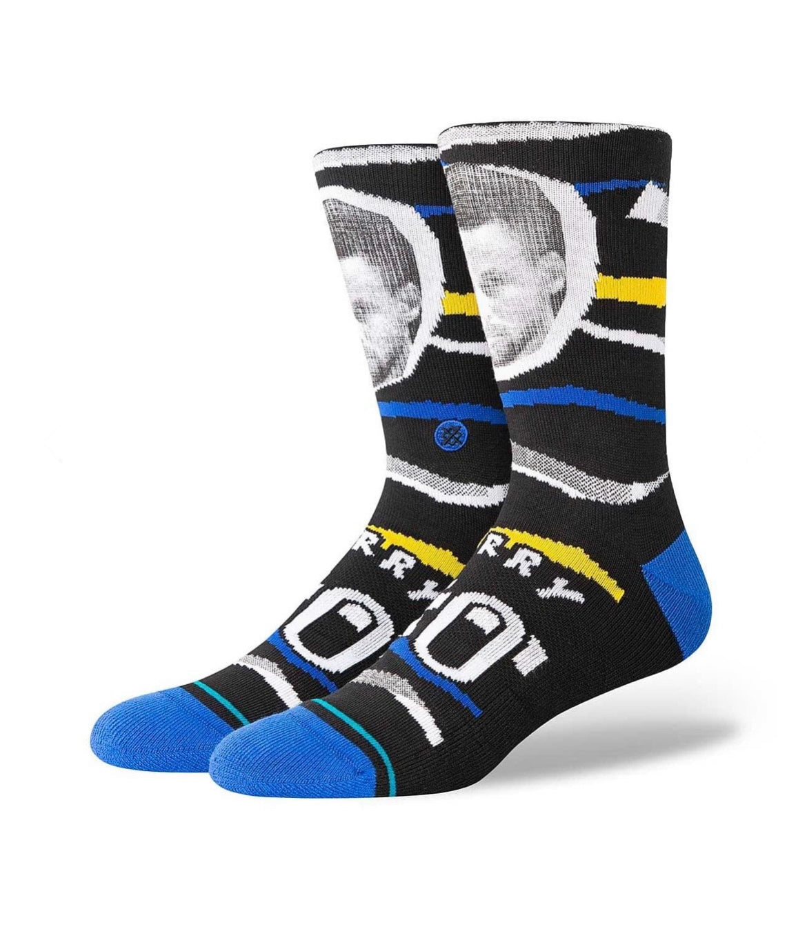 Stephen Curry Golden State Warriors Stance NBA Crew Socks