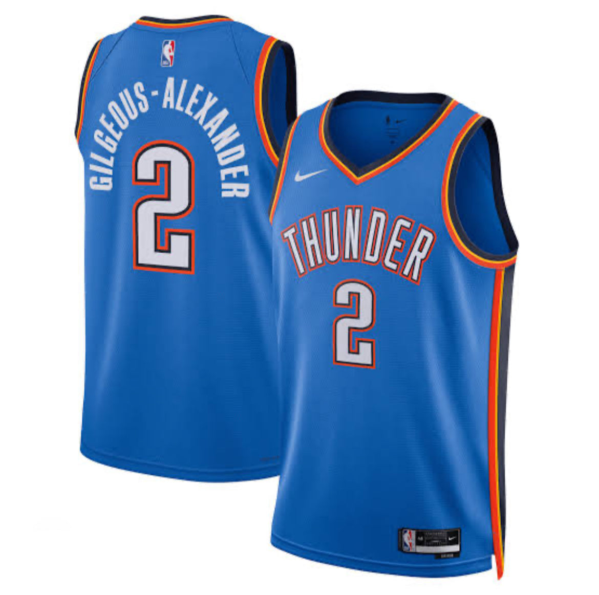 Shai Gilgeous-Alexander OKC Icon Edition NBA Jersey-Adult