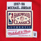 Michael Jordan Chicago Bulls Mitchell & Ness 97-98 Authentic Hardwood Classic NBA Jersey-Adult