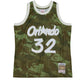 Orlando Magic Shaquille O'Neal Mitchell & Ness NBA Ghost Camo Authentic Jersey-Adult